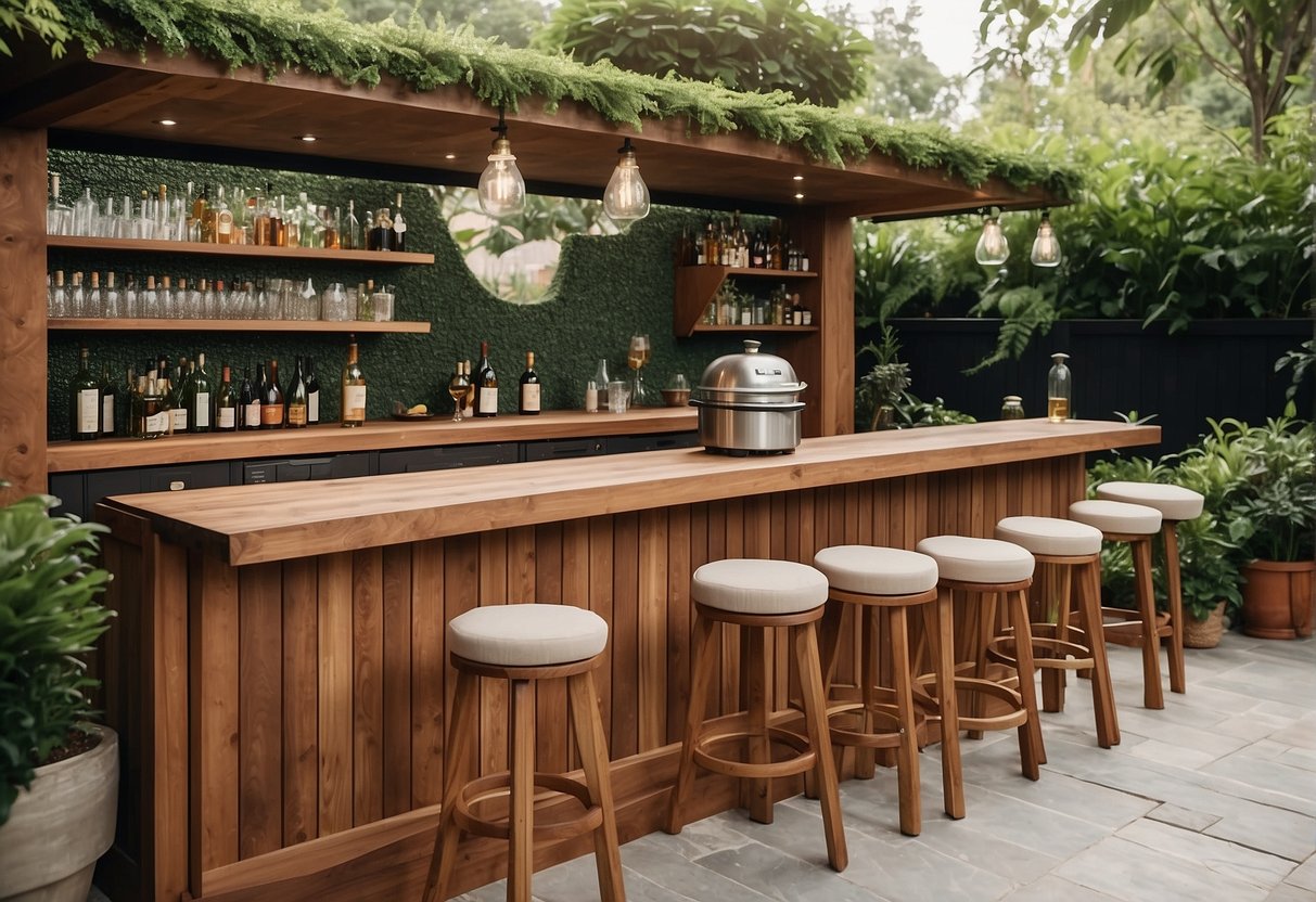 How to Build an Outdoor Bar – Sleek Space