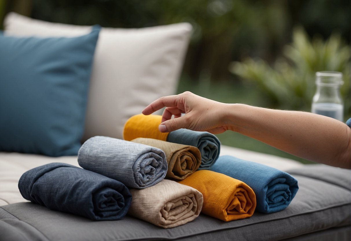 How to Dye Outdoor Cushion Covers Sleek Space