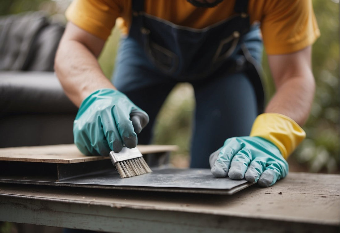 How to Paint Outdoor Metal Furniture