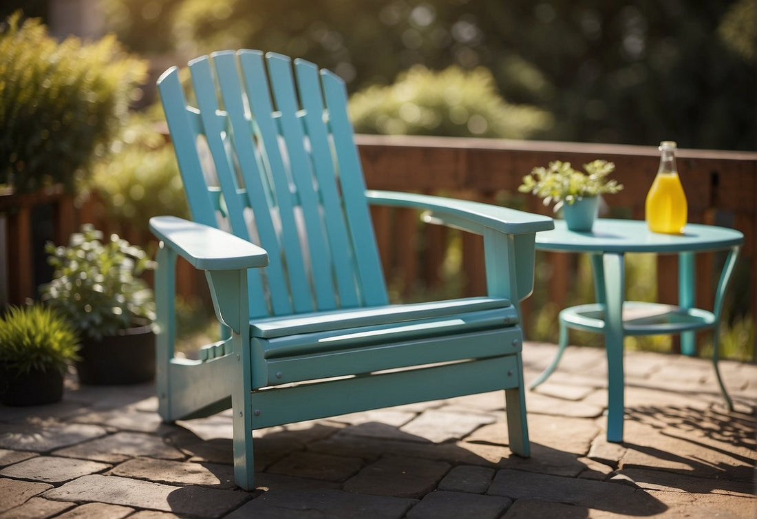 How to Paint Outdoor Furniture