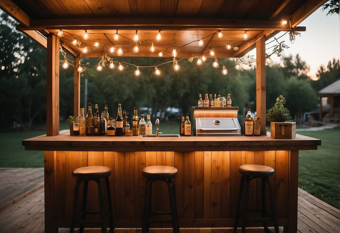 How to Make an Outdoor Bar