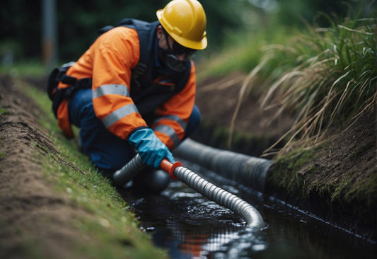 How to Unclog Underground Outdoor Drainage Pipe