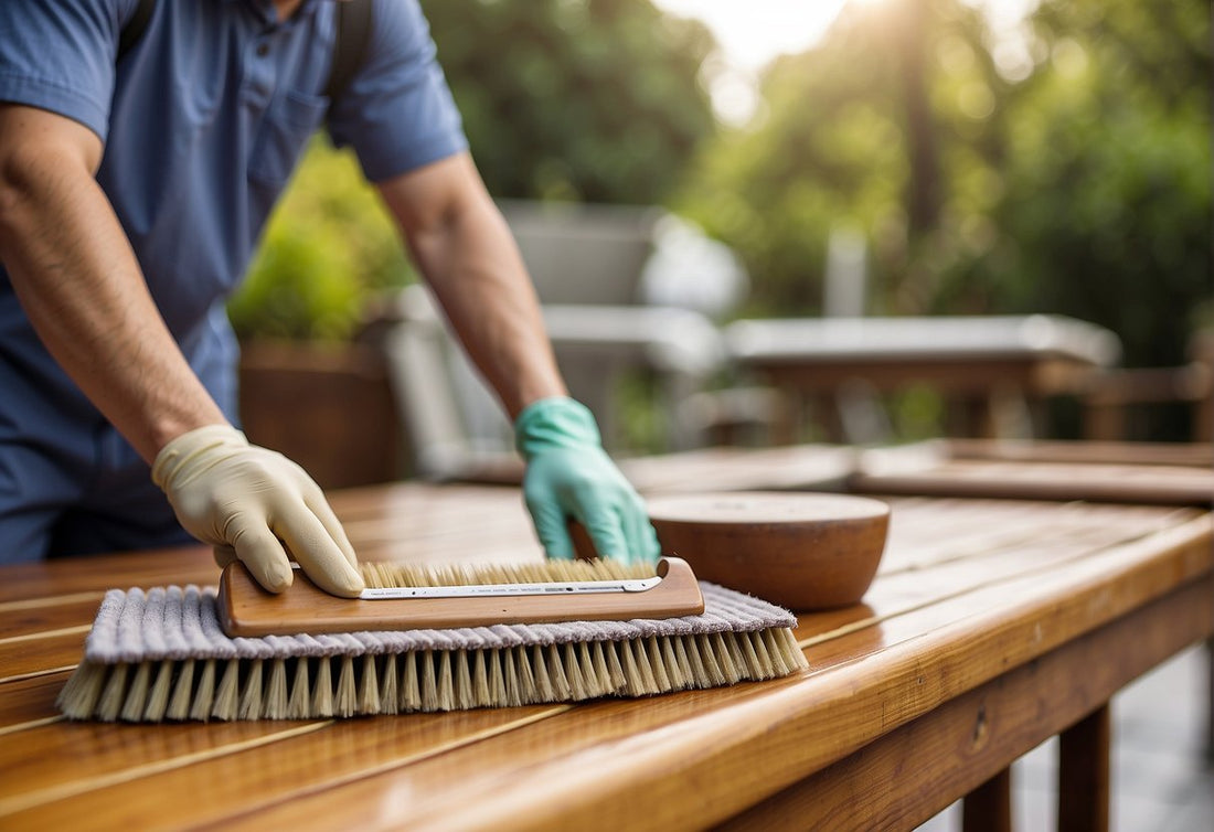 How to Clean Outdoor Teak Furniture