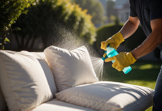 How to Clean White Outdoor Cushions