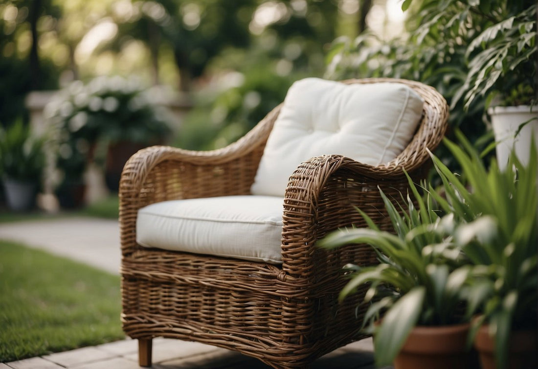 How to Clean Outdoor Wicker Furniture