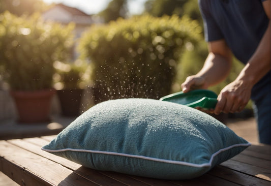 How to Remove Mold from Outdoor Cushions