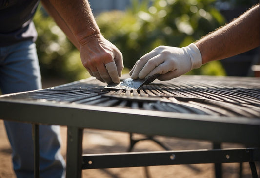 How to Refinish Outdoor Metal Furniture