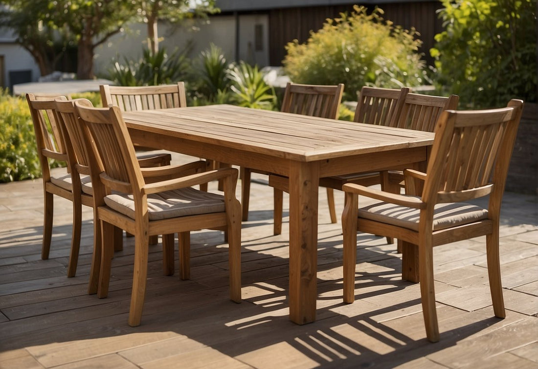 How to Restore Teak Outdoor Furniture