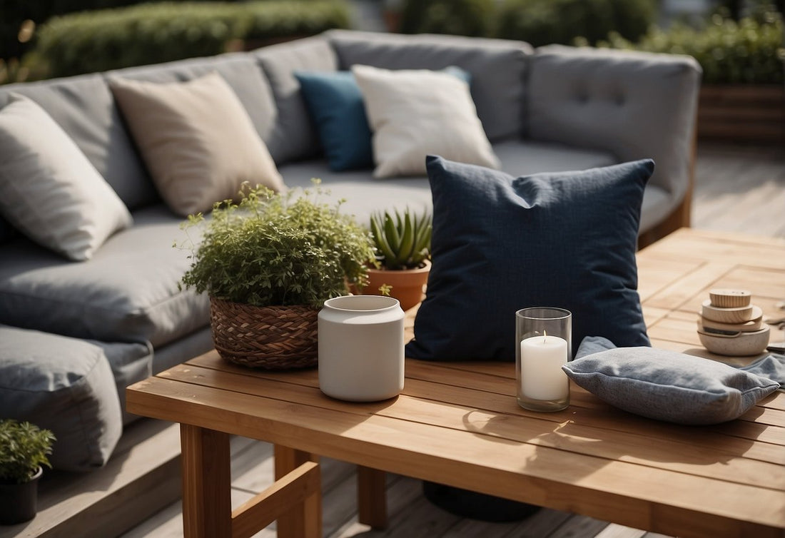 How to Cover Outdoor Cushions