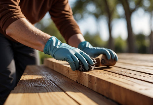 How to Stain Outdoor Wood