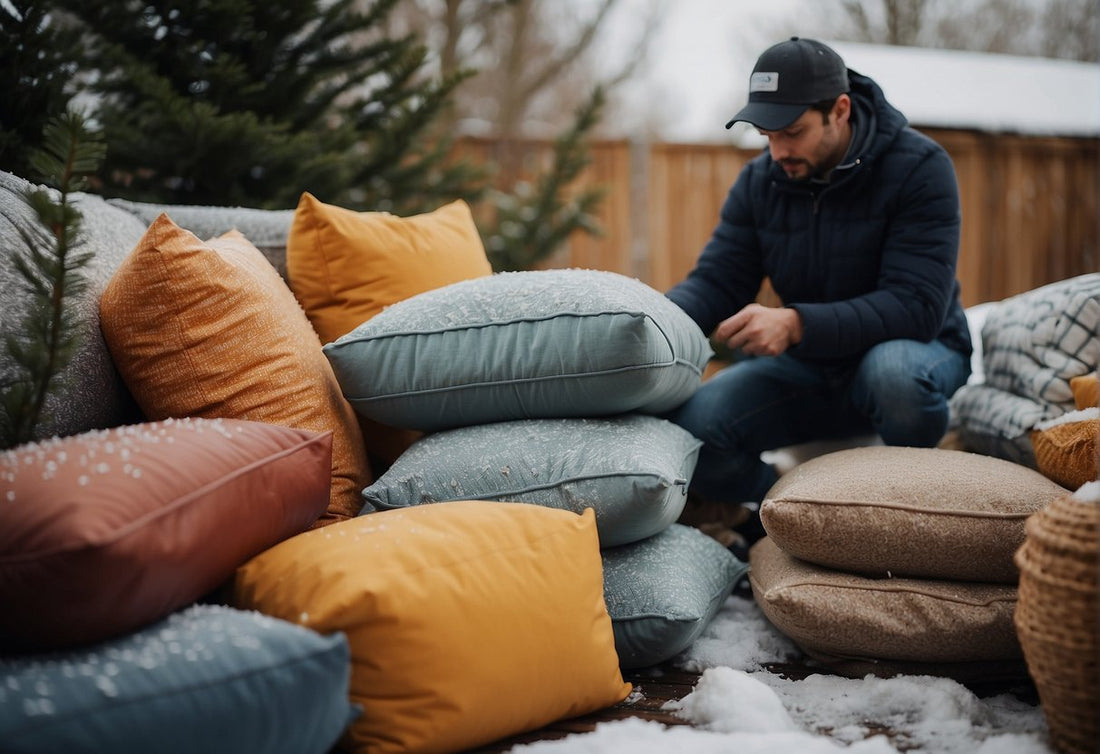 Where to Store Outdoor Cushions During Winter