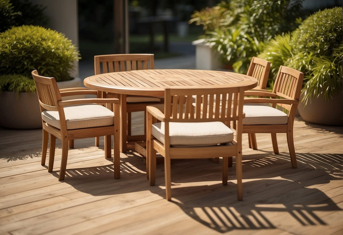 How to Care for Outdoor Teak Furniture