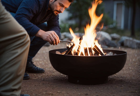 How to Turn on Outdoor Fire Pit