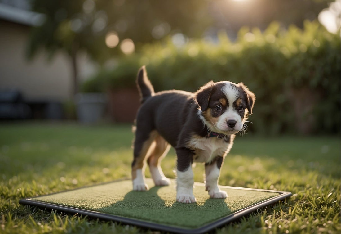 How to Use Puppy Pads and Outdoor Potty Training Together