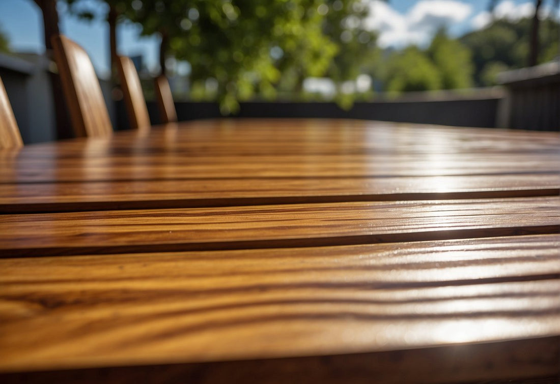 How to Care for Acacia Wood Outdoor Furniture