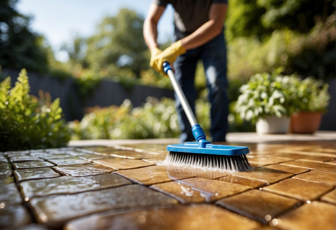 How to Clean Outdoor Tile