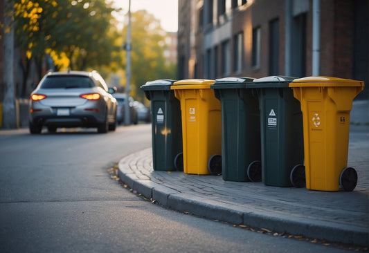 What is a Requirement of an Outdoor Storage Surface for Garbage Receptacles