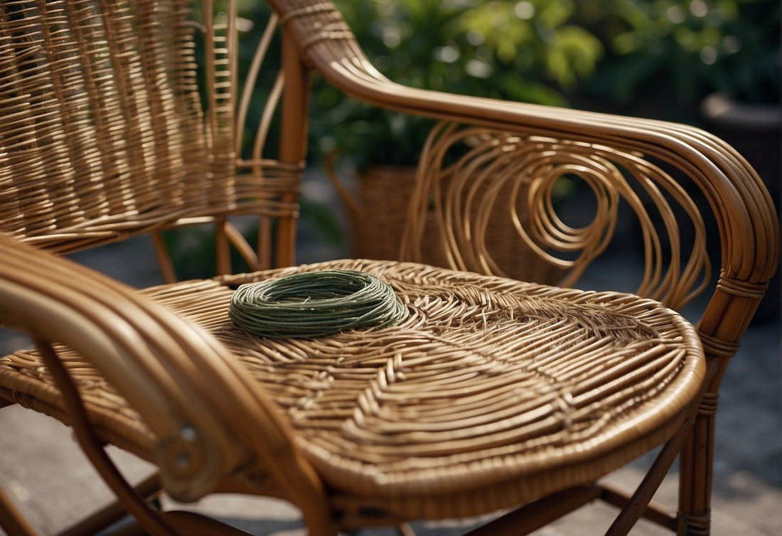 How to Repair Outdoor Wicker Furniture