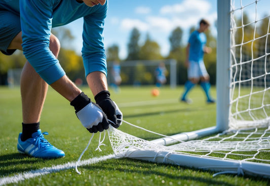 How To Repair A Torn Net On An Outdoor Soccer Goal?
