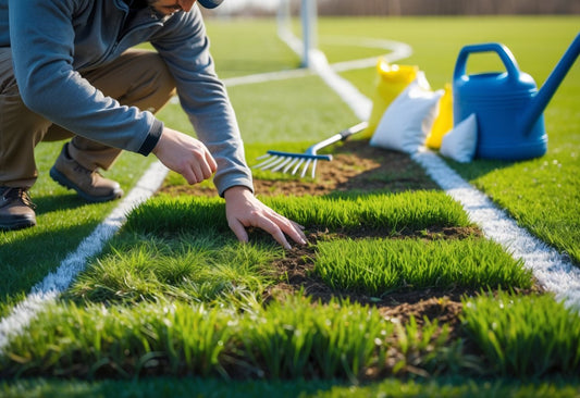 How To Condition And Revive Grass On An Outdoor Soccer Field After Winter?