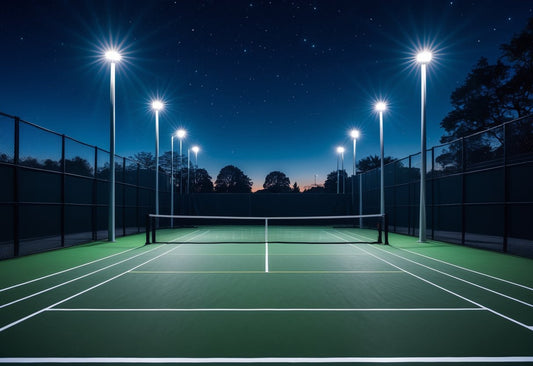 Which Lighting Setup Is Best For Nighttime Outdoor Tennis?