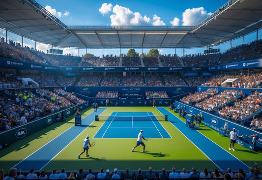 When Do Major Tournaments Typically Use Outdoor Courts Over Indoor Venues?