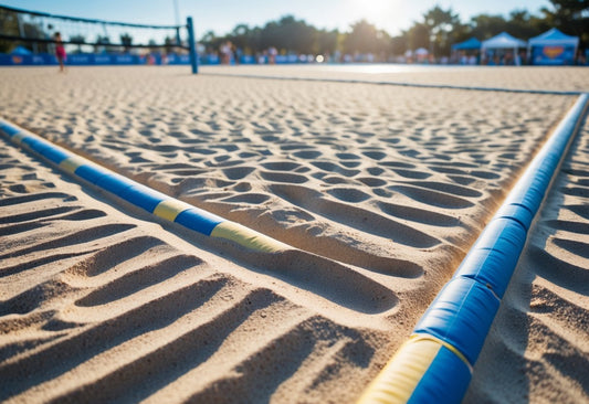Which Methods Keep Court Lines Visible On Outdoor Sand?