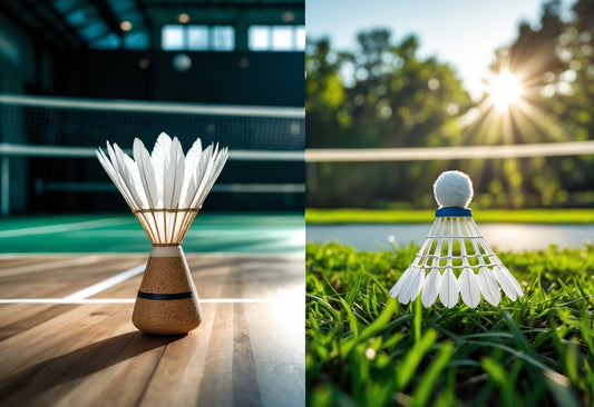 What Is The Difference Between Indoor And Outdoor Badminton Birdies?