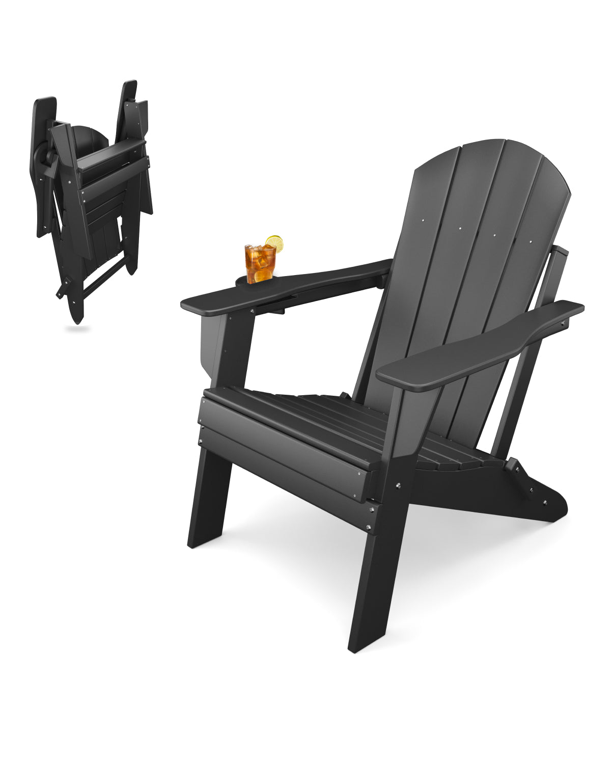 Adirondack Chair - Black