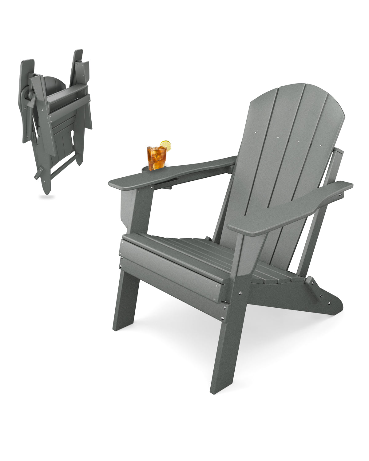 Adirondack Chair - Grey