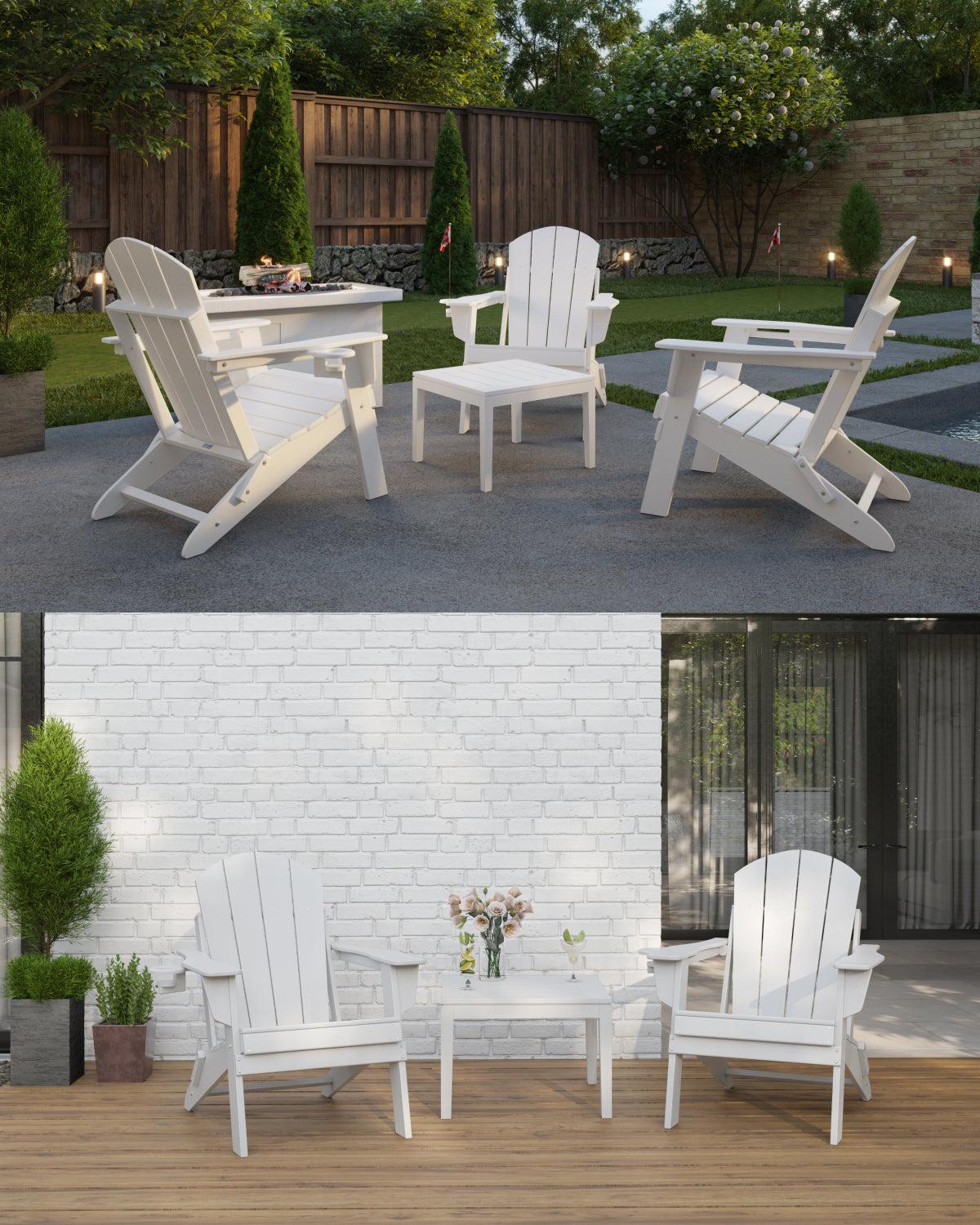 Adirondack Chair - White